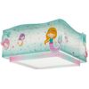 Dalber Children's Mermaids Ceiling Light - Turquoise