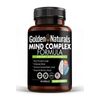 Golden Naturals Mind Complex Formula for Improve Concentration Levels, 60 ct