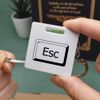 Azeeda 'Keyboard Escape Key' Keyring Tape Measure/Spirit Level Tool (KM00043442)