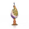 QIFU Hand Painted Easter Egg Decorative Enamel Trinket Box(QF1486)