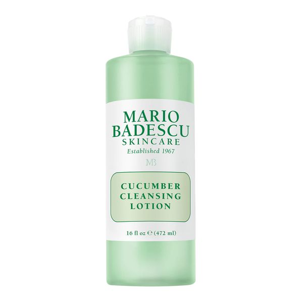 Mario Badescu Cucumber Cleansing Lotion for Combination and Oily Skin| Facial Toner that Cools and Clarifies |Formulated with Cucumber Extract| 16 FL OZ