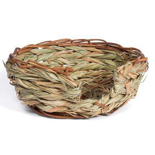 Prevue Pet Small Oval Pet Nest Woven Natural Grass - 1070