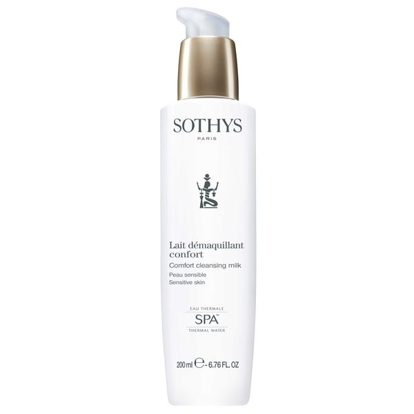 SOTHYS Comfort Cleansing Milk | Gentle Face Cleanser | Daily Makeup Remover for Sensitive Skin | 7 oz