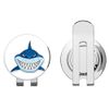 888 Graphics Shark Teeth Golf Hat Clip with Magnetic Ball Marker
