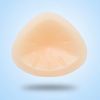 Artificial Breast Mastectomy Silicone Breast Form Triangle Shape for Breast Cancer Patients, nude