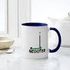CafePress SCOOTER Mugs 11 oz (325 ml) Ceramic Coffee Mug