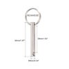 sourcing map Quick Release Pin 6mmX50mm Marine Hardware for Boat Bimini Top Deck Hinge 4Pcs