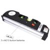 Multipurpose Laser Level Vertical Horizon Measuring Tape Aligner Metric Rulers