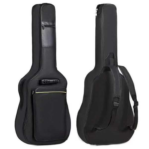 H&Z Simple 36 Inch Guitar Case Gig Bag Double Straps Oxford Fabric Thickening Soft Cover Waterproof Acoustic Classical Guitar Backpack (36 inch)