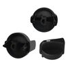 3Pcs AC Heater Control Knobs Replacement Kits For Peterbilt Models 1987-2011