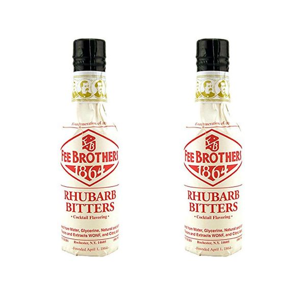 Fee Brothers Rhubarb Cocktail Bitters - 5 oz - 2 Pack