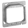 4-11/16" Square Mud-Ring, For 2 Devices, Raised 1"