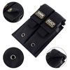 Raiseek Molle Double Pistol Mag Pouch Single and Double Stack Magazine Holster