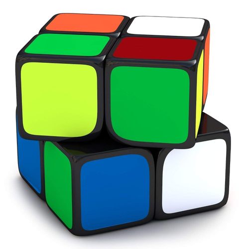 XMD Magic Cube 2x2 Competition Magic Magic Cube 3D Puzzle Educational Toy 3x3 Official Version for Ages 6+ (Official Version) (2x2 Official Version)