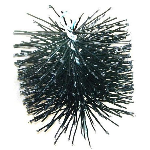 Rutland Products 16906 6-Inch Poly Chimney Cleaning Brush, Black