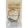 ITT POMONA 3783-24-0 MINI GRABBER TEST CLIP PATCH CORD 24" BLACK