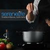 Serenelife Kitchenware Pots & Pans Set – Kitchen Cookware, Black Non-Stick-Gray