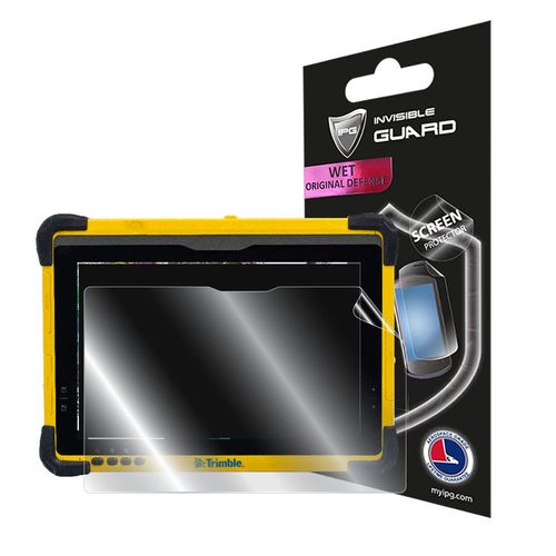 IPG For Trimble T10X 10.1" Tablet Hydrogel SCREEN Protector Invisible Ultra HD Clear Film Anti Scratch Skin Guard - Smooth/Self-Healing/Bubble -Free for T10X