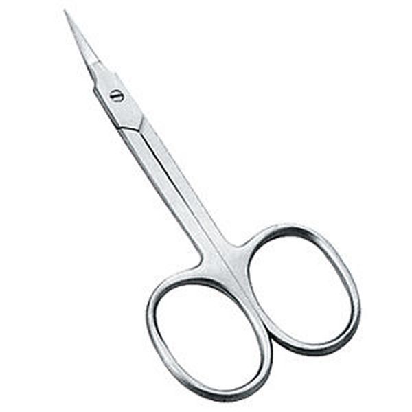 12 Pcs Finger Toe Nail Scissors Cuticle Clipper Curved 3.5"  Fine Arrow Point