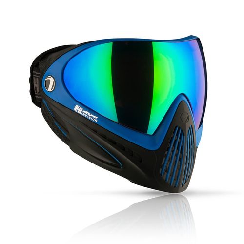 Dye I4 PRO Thermal Mask, Anti-Fog Mask, Paintball Mask, Seatec (Black/Blue)