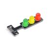 DollaTek 3.3-5V 8mm DIY Mini Traffic Light LED Display Board Module Interface Compatible with Arduino and Raspberry Pi