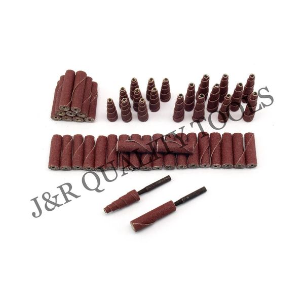 ENGINE PORTING 52 PC MINI CONE SANDER KIT SANDING ABRASIVE WHEEL TOOL PORT