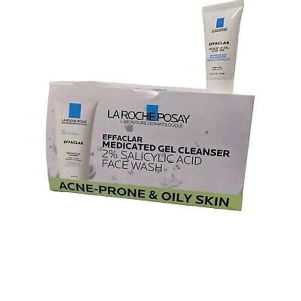 Effaclar La Roche Posay Medicated Gel Cleanser/375 Ml Total/ 25 X 15 Ml Samples