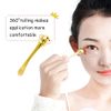 HHONGDU Eye Roller Massager Eye Cream Spatula Spoon Facial Skin Care Tools for Dark Circle Facial Massag Anti-Wrinkle Anti-Aging Eye Massag