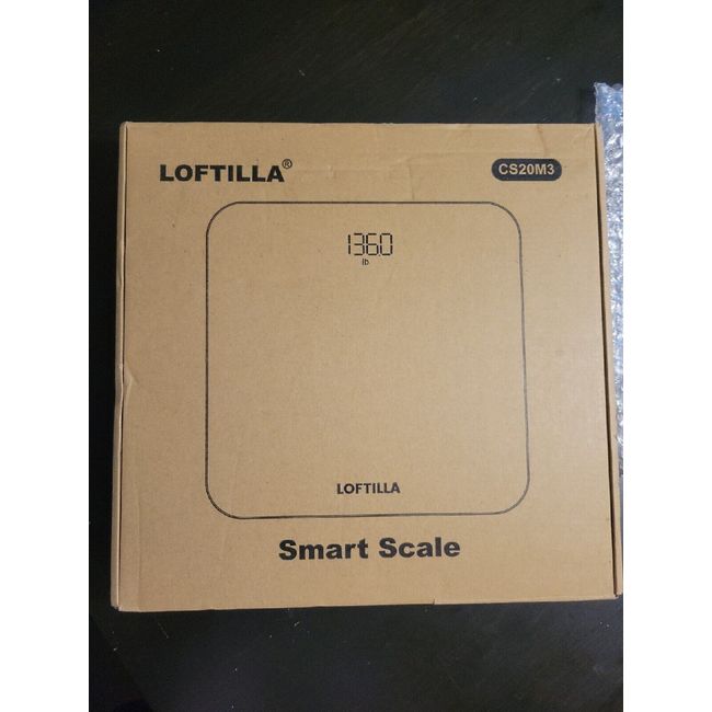 LOFTILLA Scale for Body Weight, Weight Scale, Digital Bathroom Scale, 396  lb Weighing Scale Black Body weight scale 