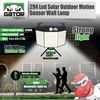 Solar Power 294 LED PIR Motion Sensor Outdoor Security Garden Wall Lamp Light