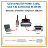 5ft USB to Parallel (Centronics CN36 Pin Male / IEEE1284) Converter Cable