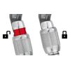 PETZL, William, Locking Carabiner for Belaying, Black, Screw-Lock