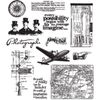 Stampers Anonymous Tim Holtz Warehouse District Stamp, Rubber, Foam