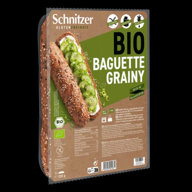 Bio Baguette Grainy, 32g