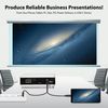 Powered USB-C 4k HDMI Cable Compatible with Microsoft Surface Studio 7/6/5/3/2/Go/SE Plus USB Charging at Max 2160p@60Hz, 6Ft/2M Cable [Thunderbolt]