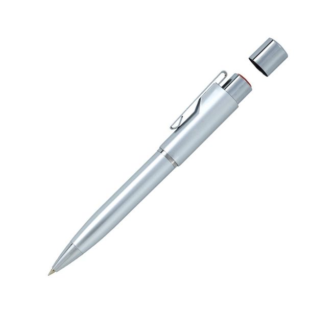 Tanyever TSK-11392 Stamp G Name Pen, Retractable Type, Kobayashi, Silver