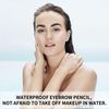 Boobeen Waterproof Eyebrow Pen - Micro Tip Pencil, Liquid Fork Tip, Creates Natural 3D Eyebrows, Long Lasting