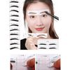 12 STYLE/SHAPE SELF ADHESIVE EYEBROWS STENCIL - 26 pcs pads x 2 eyebrows stencil on every pad.