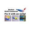 RJCLIP - Broken RJ45 Connector Solution (25 PCS) (Blue)