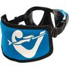 Cressi Simply Neo Mask Strap Cover, Blue/White