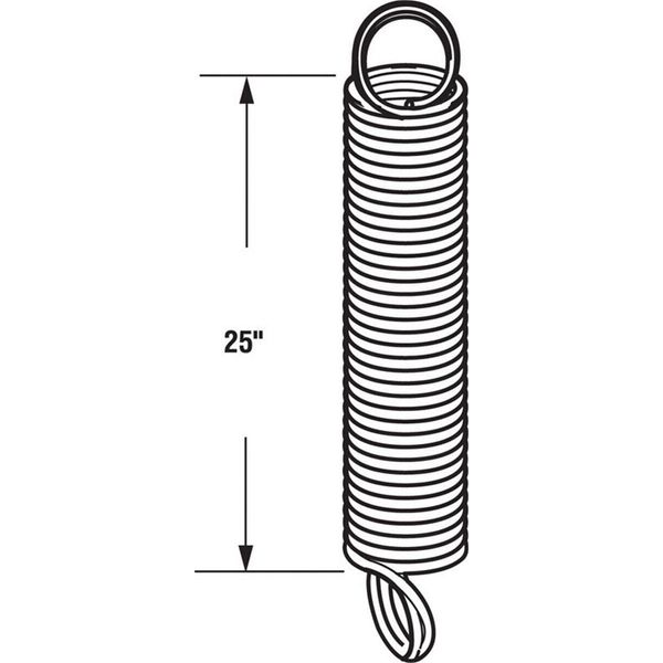 Prime-Line GD12192 Steel Green 120 lbs. Capacity Garage Door Spring 25 L in.