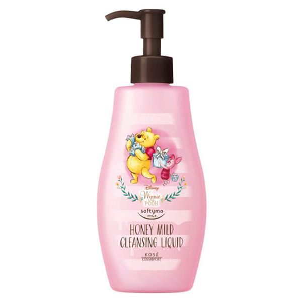 Review and get 1000 yen off KOSE Softymo Cleansing Liquid Honey Mild 230ml