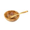 D.O.M. Olive Wood Cereal Bowl with Spoon