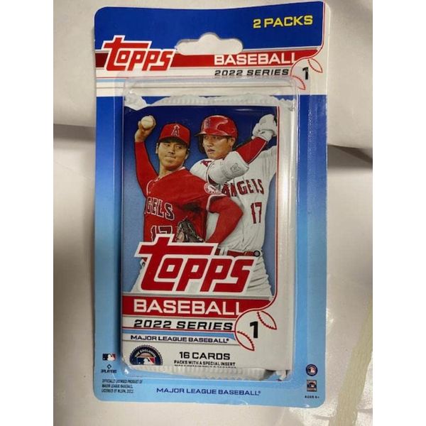 2022 Baseball Series 1 2 Packs Blister Pack