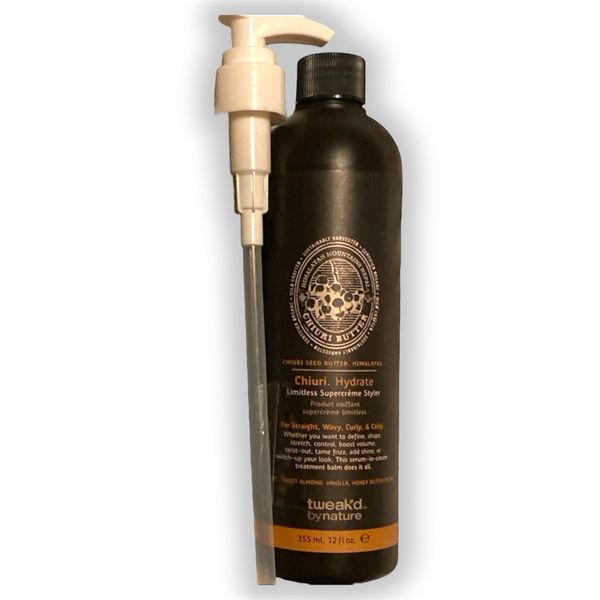 Tweak'd by Nature Chiuri Hydrate Limitless Supercreme Styler 12 oz | PUMP BOTTLE