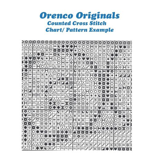 Orenco Originals Spring Flowers by Louis Comfort Tiffany Counted Cross Stitch Pattern
