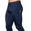 CW-X Men's Stabilyx Joint Support 3/4 Compression Tight, True Navy, X-Large