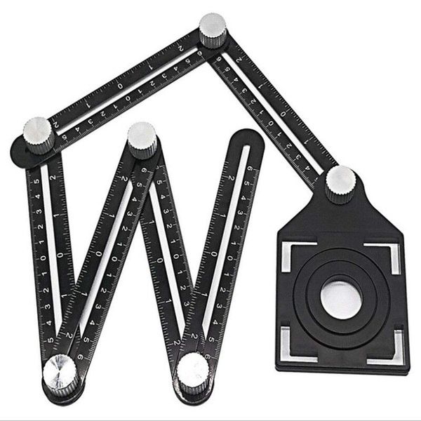 Universal Angularizer Template Ruler, Multi Function and Multi Angle Measuring Tool, Al Alloy