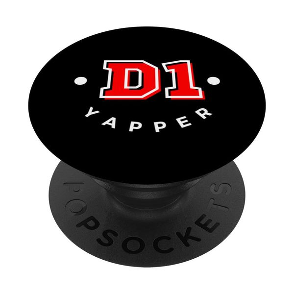 D1 Yapper College Athletic Spirit PopSockets Klebender PopGrip