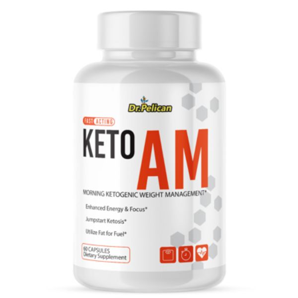 Keto Burn AM - Keto & Weight Support - 60 Capsules